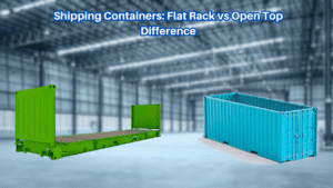Shipping-Containers-Flat-Rack-vs-Open-Top-Difference