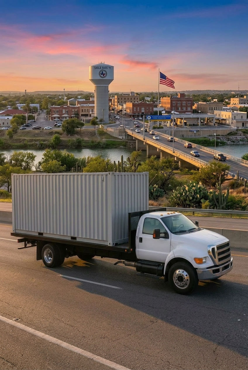 Eagle Pass TX LCS - Truck - Container