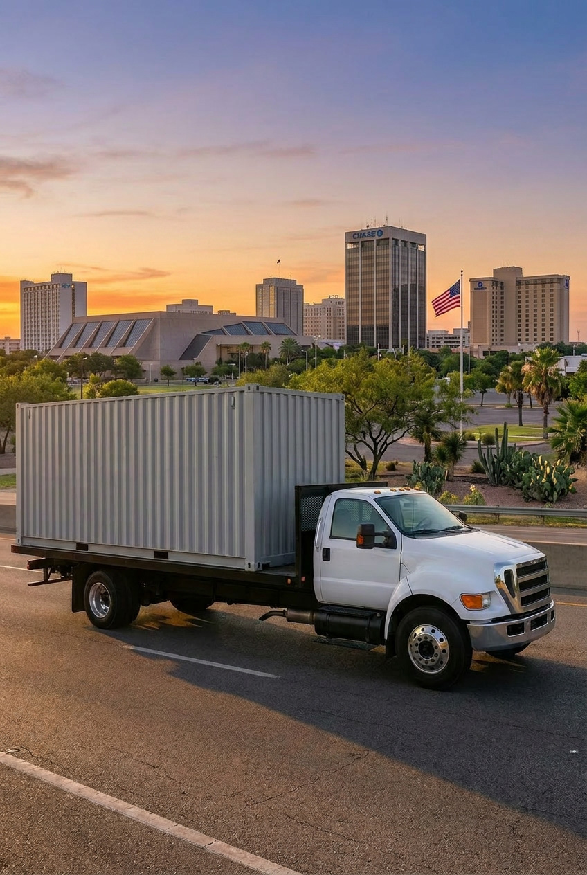 McAllen TX LCS - Truck - Container